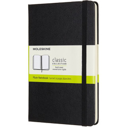 Classic Hard Cover Notebook Medium Black in de groep Papier & Blokken / Schrijven en noteren / Notitieboeken bij Voorcrea (136838_r)