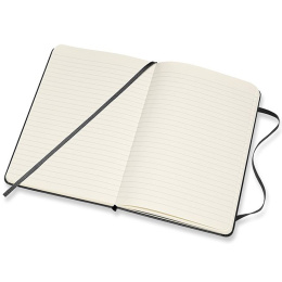 Classic Hard Cover Notebook Medium Black in de groep Papier & Blokken / Schrijven en noteren / Notitieboeken bij Voorcrea (136838_r)