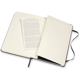 Classic Hard Cover Notebook Medium Black in de groep Papier & Blokken / Schrijven en noteren / Notitieboeken bij Voorcrea (136838_r)
