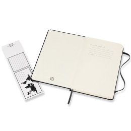 Classic Hard Cover Notebook Medium Black in de groep Papier & Blokken / Schrijven en noteren / Notitieboeken bij Voorcrea (136838_r)