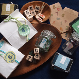 Stempelset Iroitoshi Wa-suuji 10-pack in de groep Creëren & Hobby / Hobbytoebehoren / Stempels bij Voorcrea (136888)