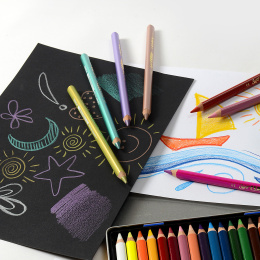 Super Ferby 10-delig metallic set (3+) in de groep Kids / Kinderpotloden en -stiften / Kleurpotloden voor kinderen bij Voorcrea (136892)