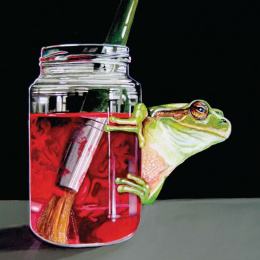 Aquarelset Aqua Brique 10-delig in de groep Kunstenaarsmateriaal / Kunstenaarsverf / Aquarelverf / Aquarelverf in napje bij Voorcrea (136939)