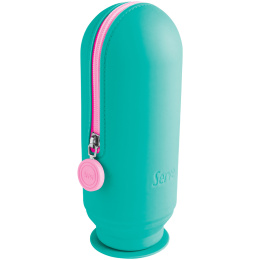 Pen Case Hoop Vacuum Pastel Turquoise in de groep Kids / Kinderpotloden en -stiften / Pennendoos voor kinderen bij Voorcrea (136947)
