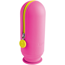 Pen Case Hoop Vacuum Neon Pink in de groep Kids / Kinderpotloden en -stiften / Pennendoos voor kinderen bij Voorcrea (136949)