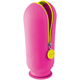 Pen Case Hoop Vacuum Neon Pink in de groep Kids / Kinderpotloden en -stiften / Pennendoos voor kinderen bij Voorcrea (136949)