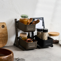 HBS130 Hand Bin Stand Titanium in de groep Creëren & Hobby / Organiseren / Opbergdozen bij Voorcrea (136961)