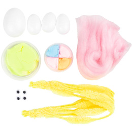 Mini DIY-kit Boetseerklei Pasen in de groep Creëren & Hobby / Feestdagen en seizoenen / Paasknutselen bij Voorcrea (136967)