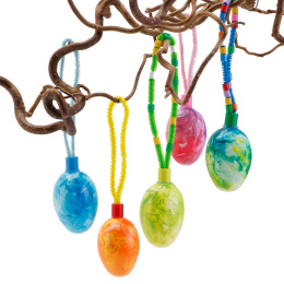 Eieren Witte 12-pack in de groep Creëren & Hobby / Feestdagen en seizoenen / Paasknutselen bij Voorcrea (136977)