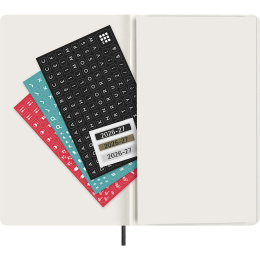 Kalender 18M WeekNote Soft Cover Large Black in de groep Papier & Blokken / Kalenders en agenda's / 18 maanden agenda's bij Voorcrea (137008)
