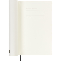 Kalender 18M WeekNote Soft Cover Large Black in de groep Papier & Blokken / Kalenders en agenda's / 18 maanden agenda's bij Voorcrea (137008)