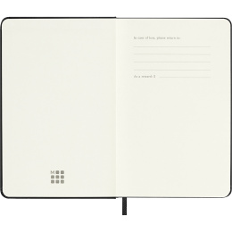 Kalender 18M WeekNote Hard Cover Pocket Black in de groep Papier & Blokken / Kalenders en agenda's / 18 maanden agenda's bij Voorcrea (137010)