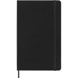 Kalender 18M Weekly Hard Cover Horisontell Large Black in de groep Papier & Blokken / Kalenders en agenda's / 18 maanden agenda's bij Voorcrea (137014)