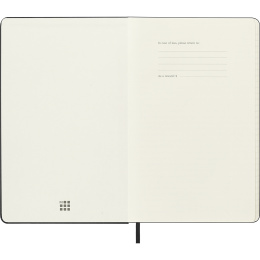 Kalender 18M Weekly Hard Cover Horisontell Large Black in de groep Papier & Blokken / Kalenders en agenda's / 18 maanden agenda's bij Voorcrea (137014)