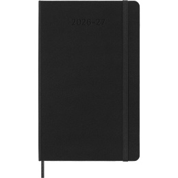 Kalender 18M Daily Hard Cover Large Black in de groep Papier & Blokken / Kalenders en agenda's / 18 maanden agenda's bij Voorcrea (137016)