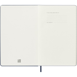 Kalender 18M WeekNote Hard Cover Large Sapphire Blue in de groep Papier & Blokken / Kalenders en agenda's / 18 maanden agenda's bij Voorcrea (137017)