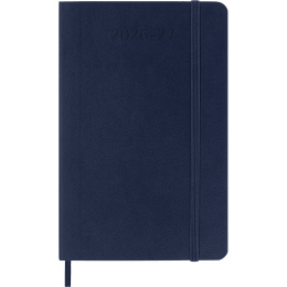 Kalender 18M WeekNote Soft Cover Pocket Sapphire Blue in de groep Papier & Blokken / Kalenders en agenda's / 18 maanden agenda's bij Voorcrea (137018)