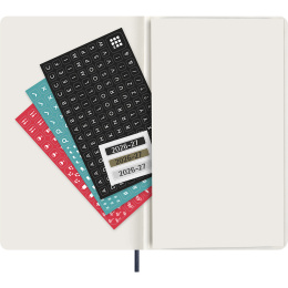 Kalender 18M WeekNote Soft Cover Large Sapphire Blue in de groep Papier & Blokken / Kalenders en agenda's / 18 maanden agenda's bij Voorcrea (137019)