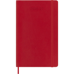 Kalender 18M WeekNote Soft Cover Large Red in de groep Papier & Blokken / Kalenders en agenda's / 18 maanden agenda's bij Voorcrea (137020)