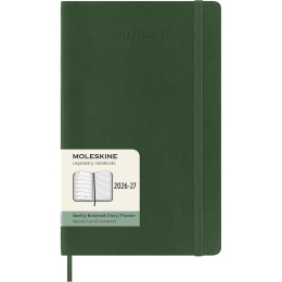 Kalender 18M WeekNote Soft Cover Large Myrtle Green in de groep Papier & Blokken / Kalenders en agenda's / 18 maanden agenda's bij Voorcrea (137023)