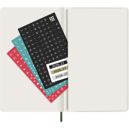 Kalender 18M WeekNote Soft Cover Large Myrtle Green in de groep Papier & Blokken / Kalenders en agenda's / 18 maanden agenda's bij Voorcrea (137023)