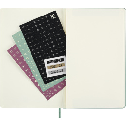 Kalender 18M WeekNote Hard Cover Large Sage Green in de groep Papier & Blokken / Kalenders en agenda's / 18 maanden agenda's bij Voorcrea (137024)