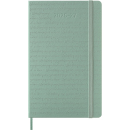 Kalender 18M WeekNote Hard Cover Large Sage Green in de groep Papier & Blokken / Kalenders en agenda's / 18 maanden agenda's bij Voorcrea (137024)