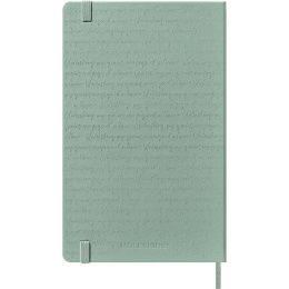 Kalender 18M WeekNote Hard Cover Large Sage Green in de groep Papier & Blokken / Kalenders en agenda's / 18 maanden agenda's bij Voorcrea (137024)