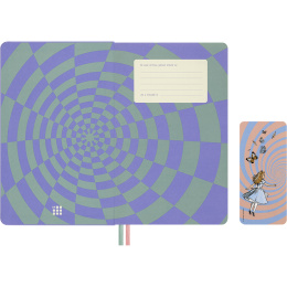 Kalender 18M WeekNote Hard Cover Large Alice in Wonderland in de groep Papier & Blokken / Kalenders en agenda's / 18 maanden agenda's bij Voorcrea (137025)