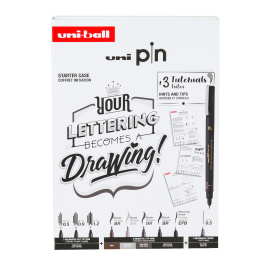Pin Fine Line Lettering Set in de groep Pennen / Kunstenaarspotloden en -stiften / Fineliners bij Voorcrea (137084)
