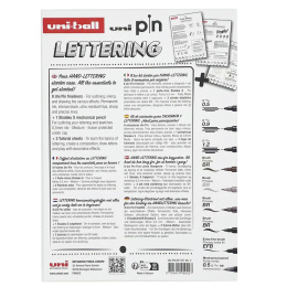 Pin Fine Line Lettering Set in de groep Pennen / Kunstenaarspotloden en -stiften / Fineliners bij Voorcrea (137084)