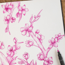 Pin Fine Line Colours 8-set in de groep Pennen / Kunstenaarspotloden en -stiften / Fineliners bij Voorcrea (137085)
