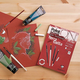 Paint'ON Tekenblok Terracotta A3 in de groep Papier & Blokken / Tekenblokken / Mixed media-blokken bij Voorcrea (137089)