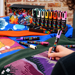Posca Brush Standing Set in de groep Pennen / Kunstenaarspotloden en -stiften / Illustratiemarkers bij Voorcrea (137115)