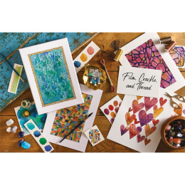 Creative Abstract Mixed Media in de groep Creëren & Hobby / Boeken / Inspiratieboeken bij Voorcrea (137170)