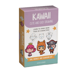 Kawaii Cute and Easy Drawing Deck in de groep Creëren & Hobby / Boeken / Instructieboeken bij Voorcrea (137175)