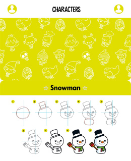 Kawaii Cute and Easy Drawing Deck in de groep Creëren & Hobby / Boeken / Instructieboeken bij Voorcrea (137175)