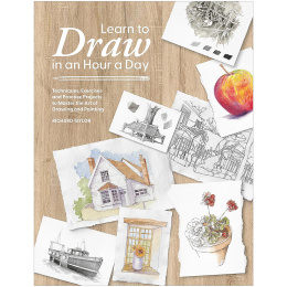 Learn to Draw in an Hour a Day in de groep Creëren & Hobby / Boeken / Instructieboeken bij Voorcrea (137176)