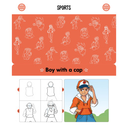 Manga Quick and Easy Drawing Deck in de groep Creëren & Hobby / Boeken / Instructieboeken bij Voorcrea (137177)