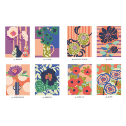 Mystery Coloring Flowers in de groep Creëren & Hobby / Boeken / Kleurboeken voor volwassenen bij Voorcrea (137180)