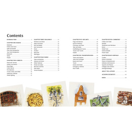 Watercolor Artist's Index of the Urban Landscape in de groep Creëren & Hobby / Boeken / Inspiratieboeken bij Voorcrea (137192)