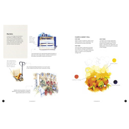 Watercolor Artist's Index of the Urban Landscape in de groep Creëren & Hobby / Boeken / Inspiratieboeken bij Voorcrea (137192)