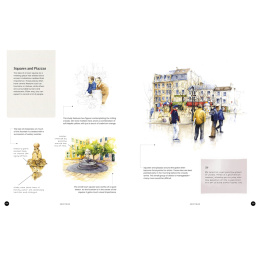 Watercolor Artist's Index of the Urban Landscape in de groep Creëren & Hobby / Boeken / Inspiratieboeken bij Voorcrea (137192)