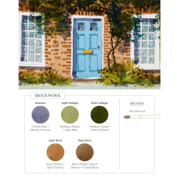 Watercolor Mixing Deck: Architecture in de groep Creëren & Hobby / Boeken / Instructieboeken bij Voorcrea (137193)