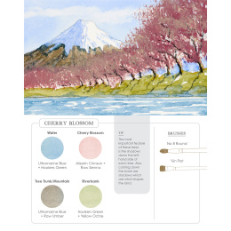 Watercolor Mixing Deck: Landscapes in de groep Creëren & Hobby / Boeken / Instructieboeken bij Voorcrea (137194)