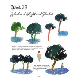 A Beginner's Year of Watercolor in de groep Creëren & Hobby / Boeken / Instructieboeken bij Voorcrea (137195)