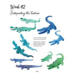 A Beginner's Year of Watercolor in de groep Creëren & Hobby / Boeken / Instructieboeken bij Voorcrea (137195)