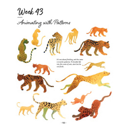 A Beginner's Year of Watercolor in de groep Creëren & Hobby / Boeken / Instructieboeken bij Voorcrea (137195)