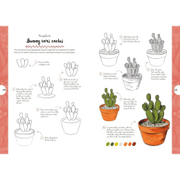 10 Step Drawing: Botanicals in de groep Creëren & Hobby / Boeken / Instructieboeken bij Voorcrea (137196)
