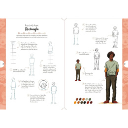 10 Step Drawing: Figures in de groep Creëren & Hobby / Boeken / Instructieboeken bij Voorcrea (137197)